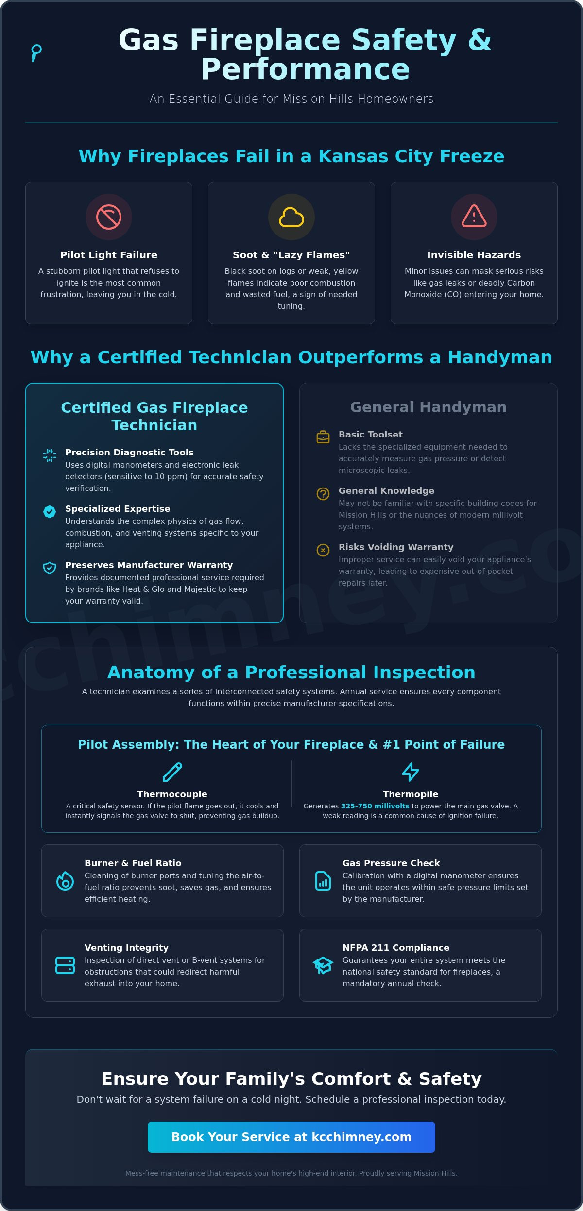 Expert Gas Fireplace Technician in Mission Hills: Safety & Performance Guide 2026