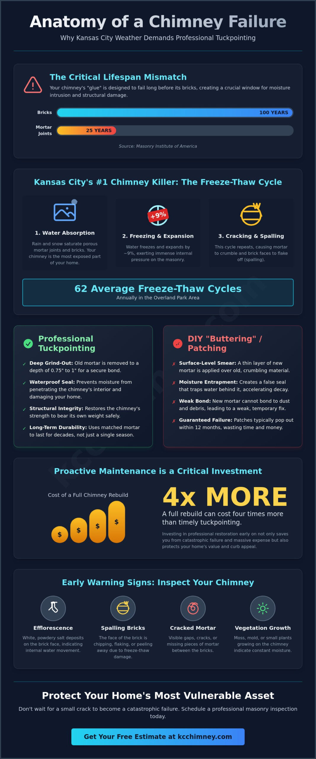 Expert Tuckpointing Services in Overland Park: 2026 Masonry Restoration Guide