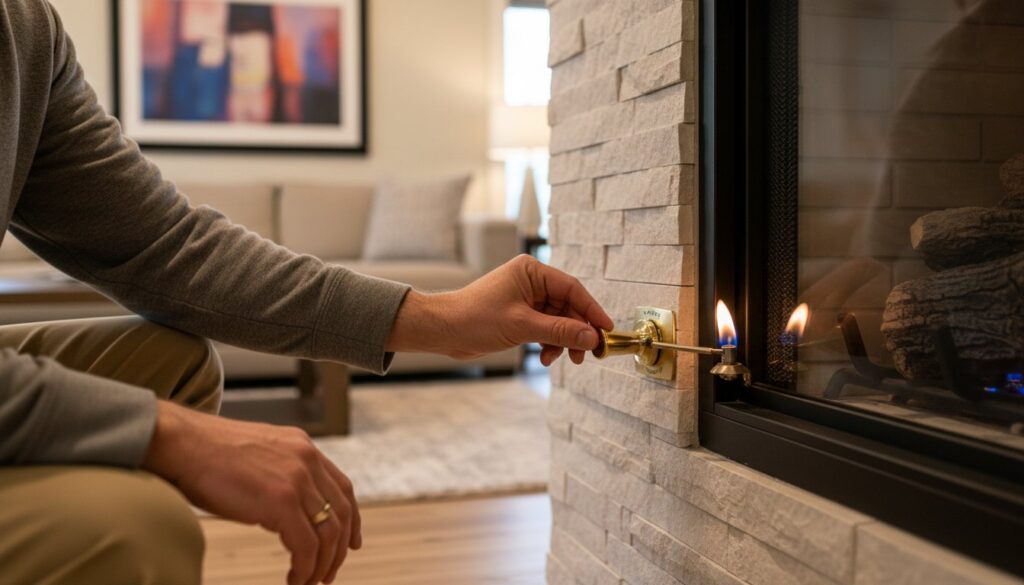 How to Light a Pilot Light on a Gas Fireplace in Overland Park & KC