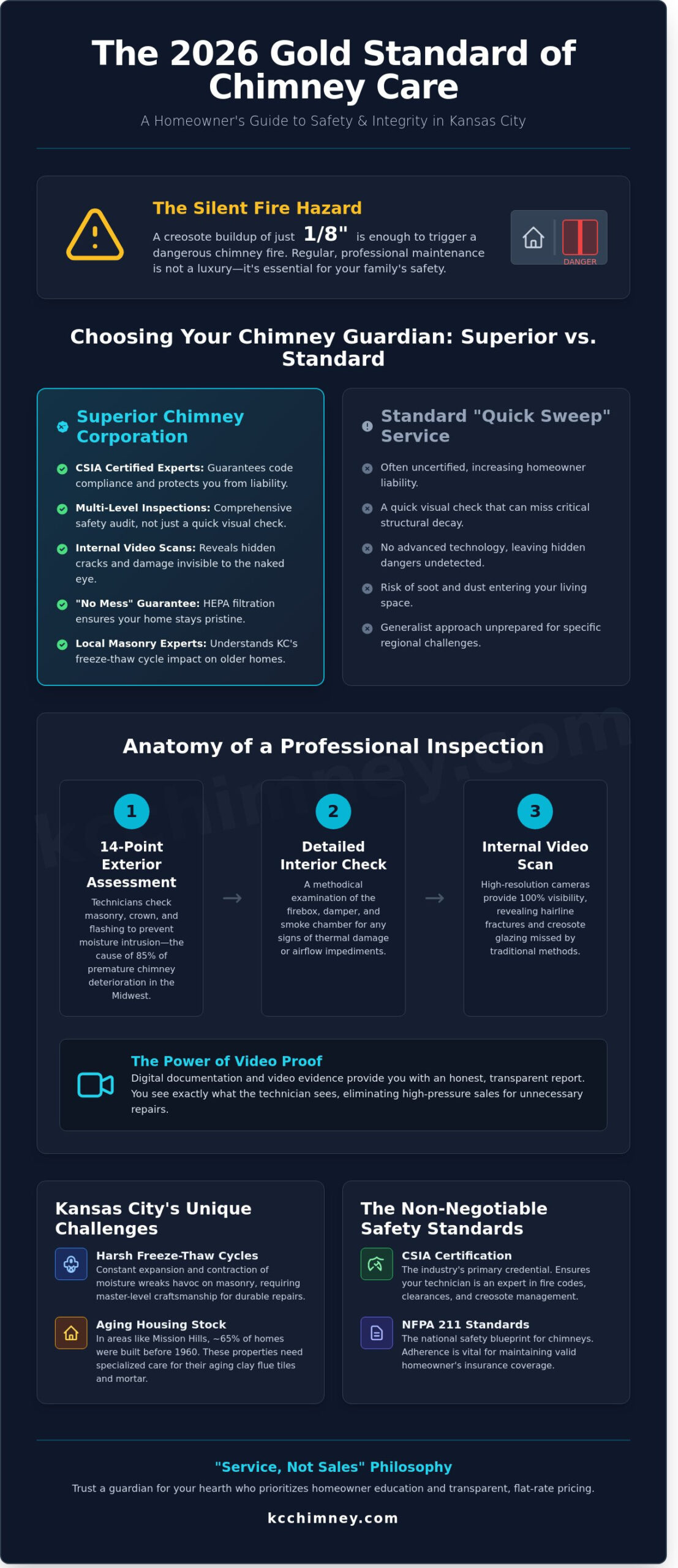 Superior Chimney Services in Kansas City: What Homeowners Should Expect in 2026