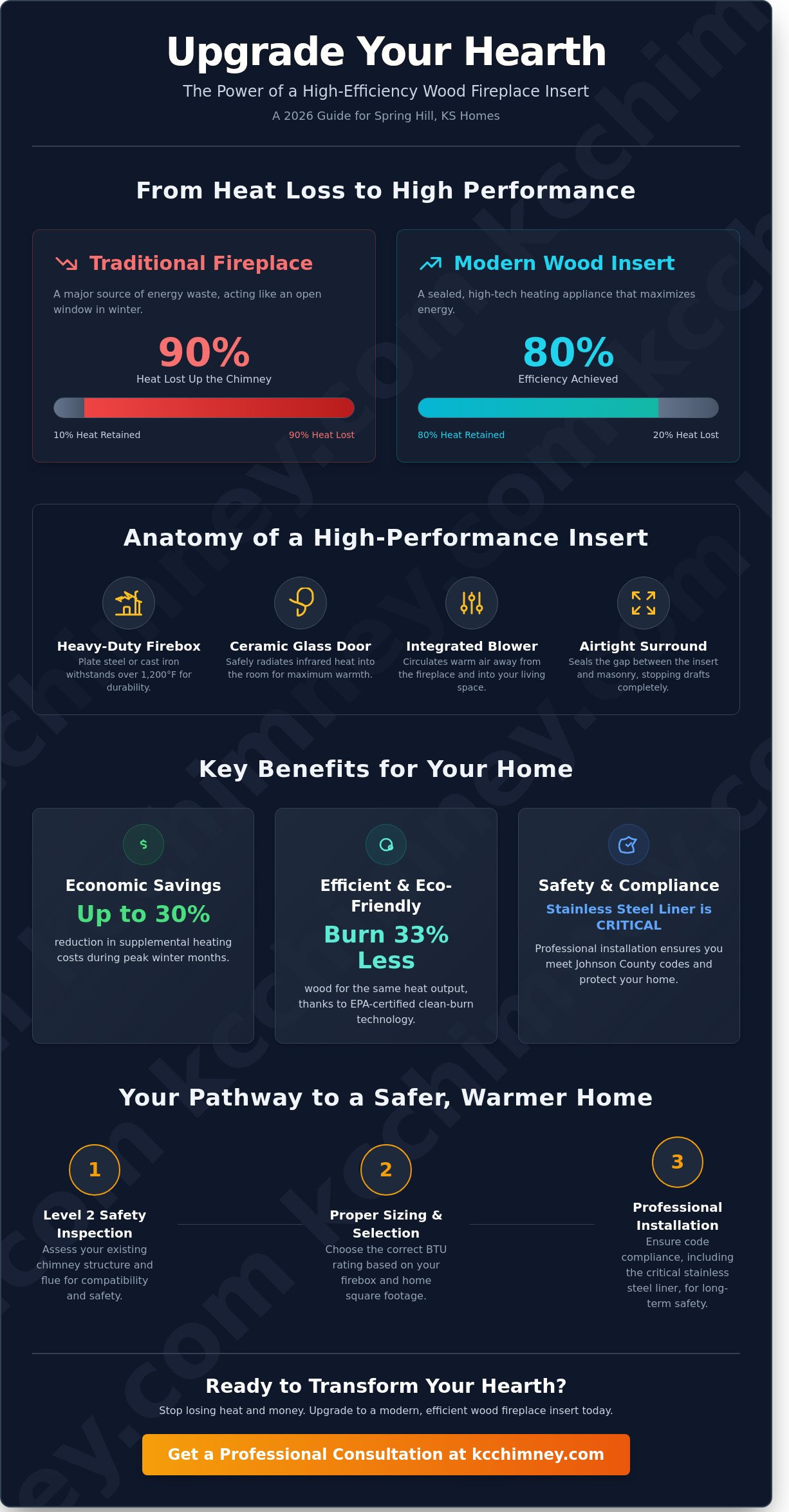 Wood Fireplace Insert Installation in Spring Hill, KS: The 2026 Homeowner’s Guide
