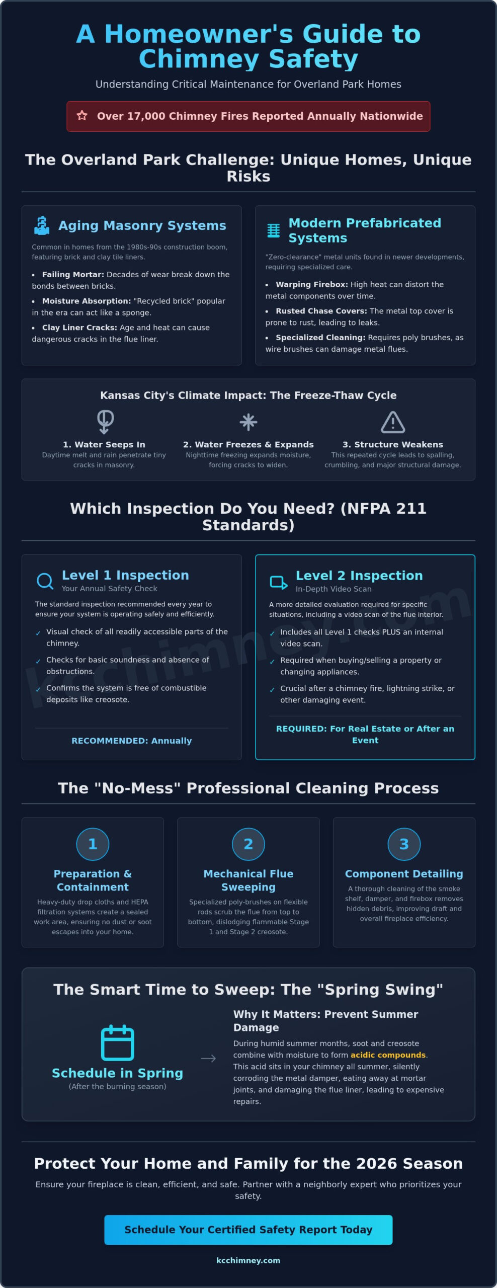 Local Chimney Sweep Services in Overland Park: Ensuring Fireplace Safety in 2026