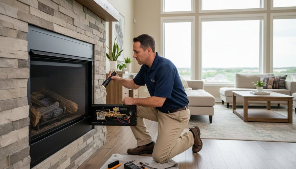 Professional Gas Fireplace Inspection in Overland Park & Kansas City: A Safety Guide
