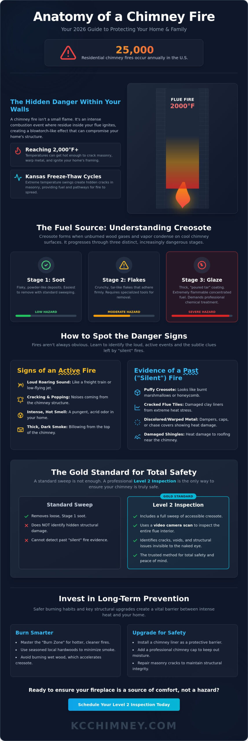Avoiding Chimney Fires in Bucyrus: The 2026 Homeowner’s Safety Guide