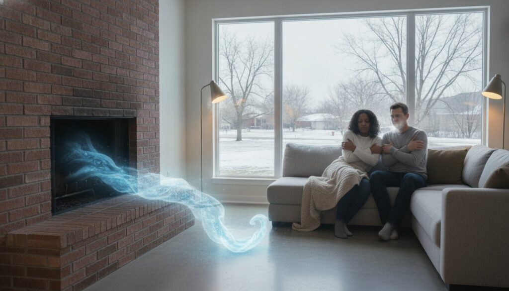 How to Stop Cold Air From Your Fireplace: A 2026 Kansas City Homeowner's Guide