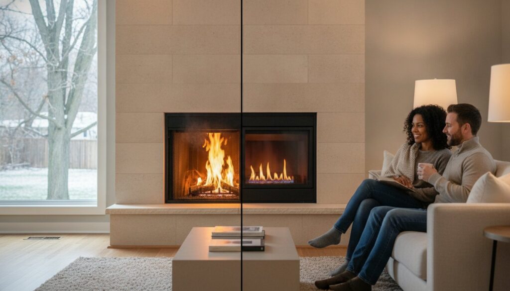 Gas Fireplace Insert vs. Gas Logs: Which Is Best for Your Kansas City Home?