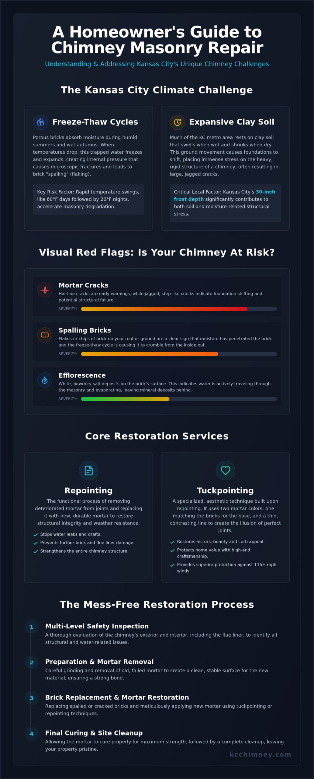 Chimney Masonry Repair in Kansas City: The 2026 Homeowner’s Guide