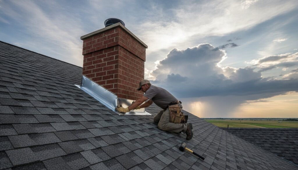 Chimney Flashing Repair Cost in Bucyrus: 2026 Homeowner’s Guide
