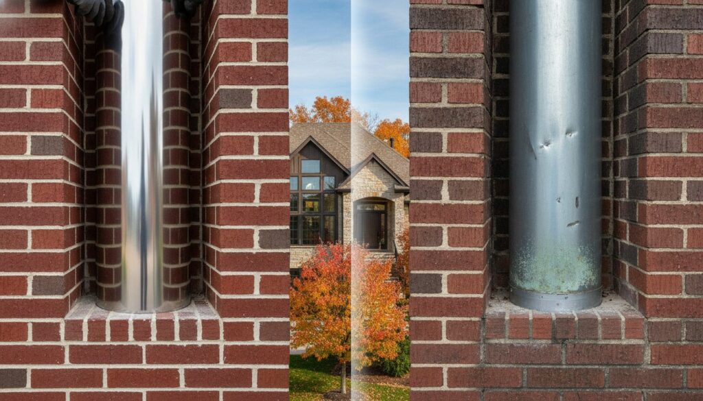 Stainless Steel Chimney Liner vs Aluminum in Stilwell: The 2026 Homeowner’s Comparison