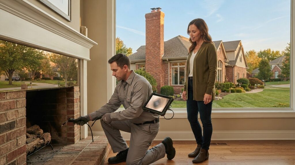 Selling in Overland Park? Get a Pre-Listing Chimney Inspection
