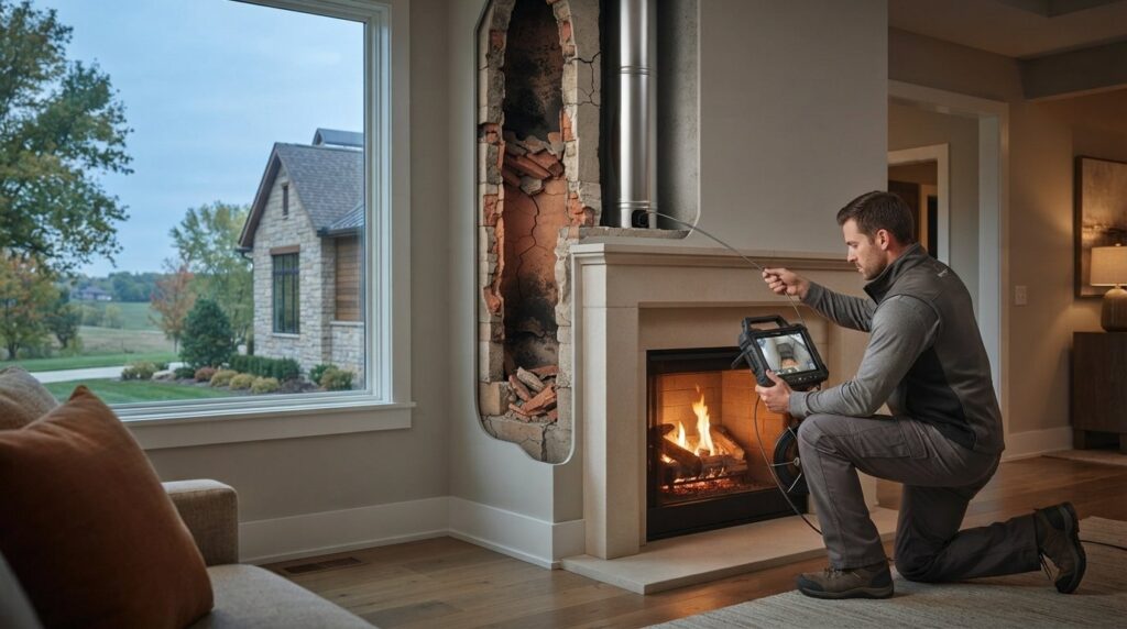 Signs Your Chimney Liner Needs Replacing: A Stilwell Homeowner’s Checklist