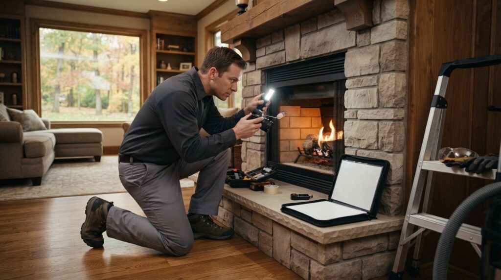 Fireplace Inspection in Stilwell: Pricing and What’s Checked