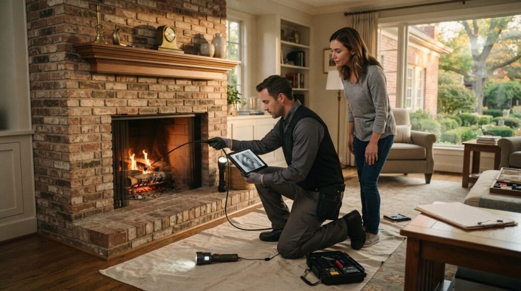 Pre-Sale Home Inspection Chimney Report in Mission Hills: A Seller’s Checklist