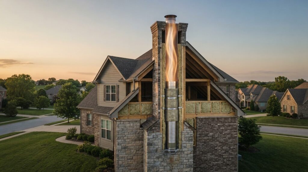 Spring Hill Chimney Liner Insulation Benefits for Safety and Draft