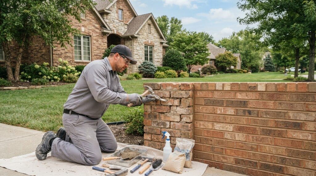 Tuckpointing Services in Stilwell, KS with Free On-Site Quotes