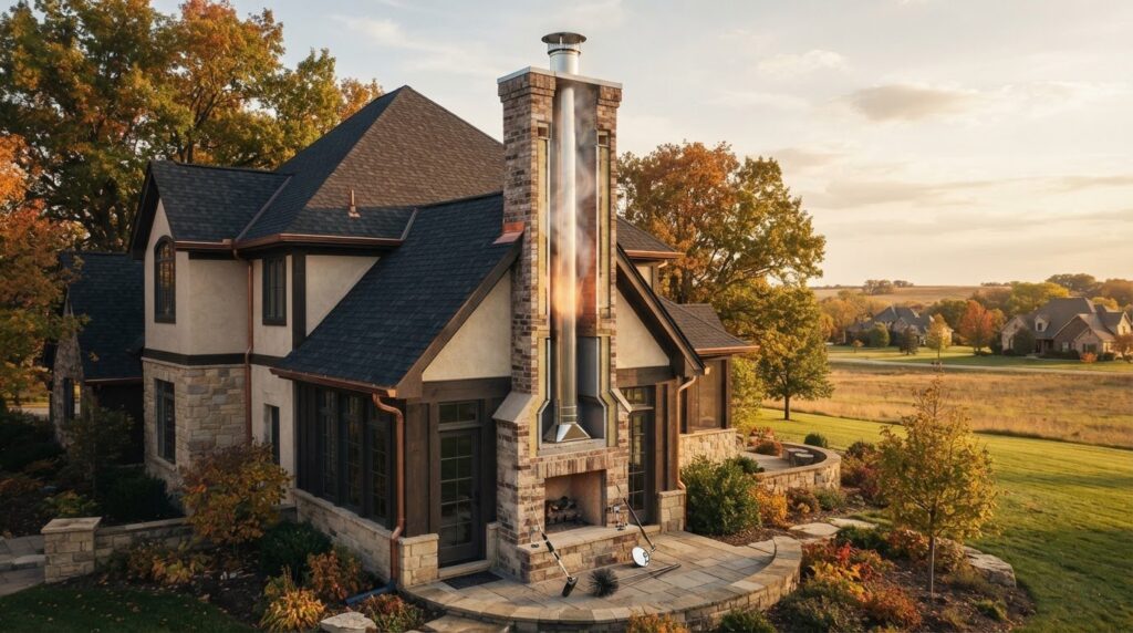 Extending the Life of a Chimney Liner in Stilwell
